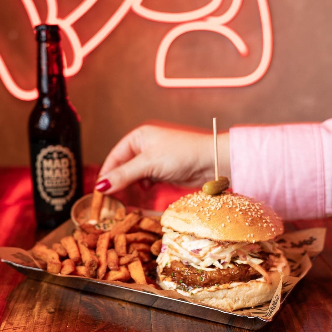 mad mad vegan burger